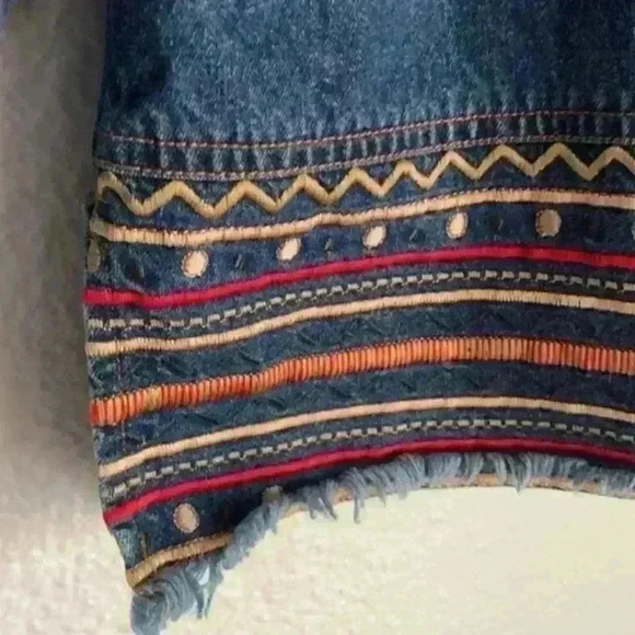 Mountain Lake women's Casuals denim top size S - Picture 9 of 12